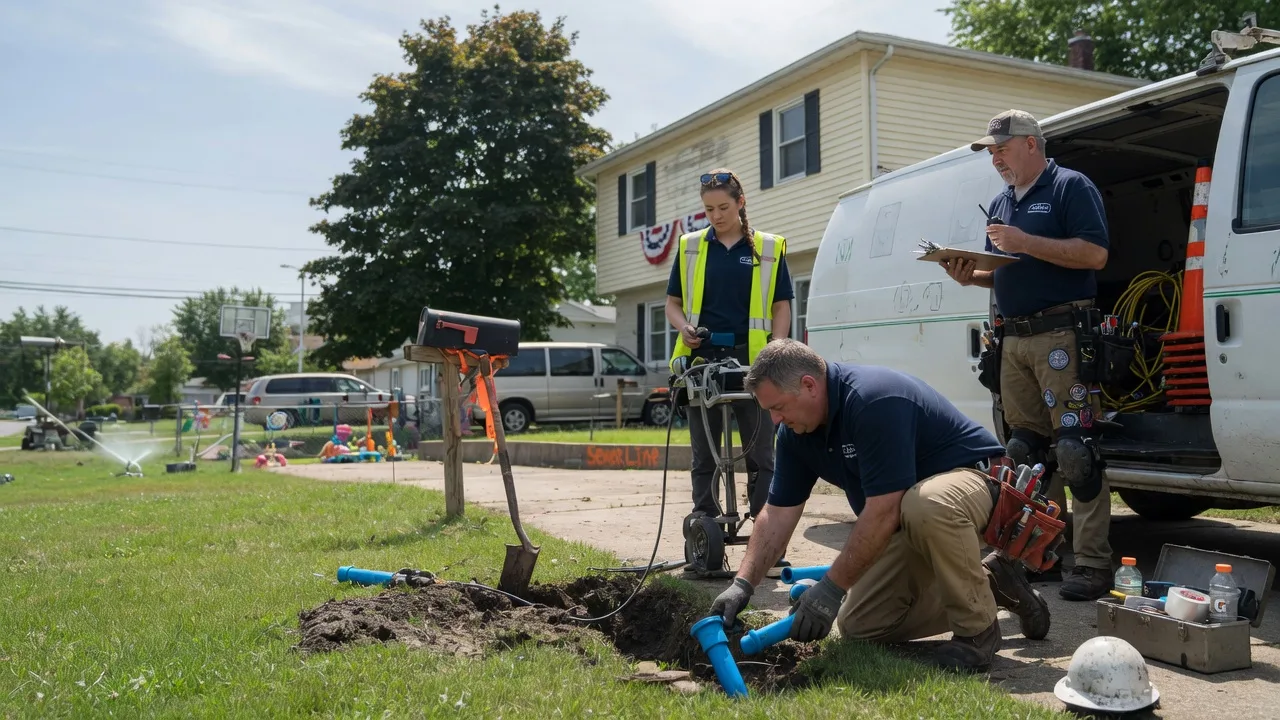 Slab Leak Repair in Belmore, OH near me